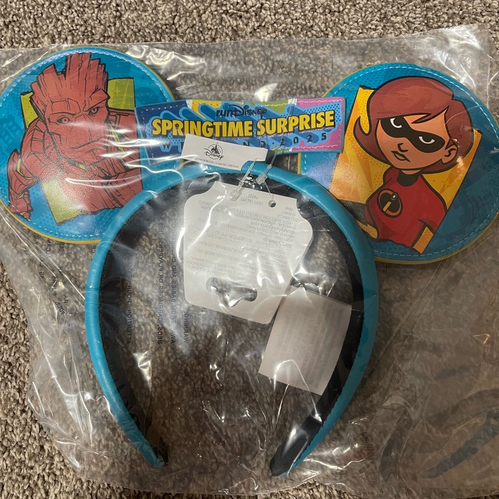 RunDisney 2025 Springtime surprise Mickey ears headband